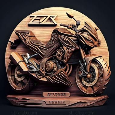 3D модель Kawasaki Z250 (STL)